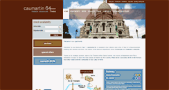 Desktop Screenshot of pariscaumartin64.com
